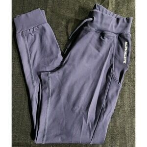 Alphalete Women's XXSmall Navy Blue Pro Elite Jogger Pants Pockets‎ Active NEW